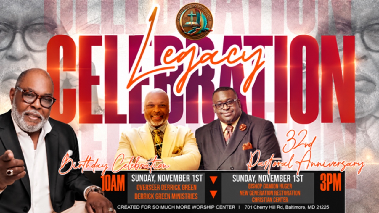 32nd Pastoral Anniversary & Birthday Celebration